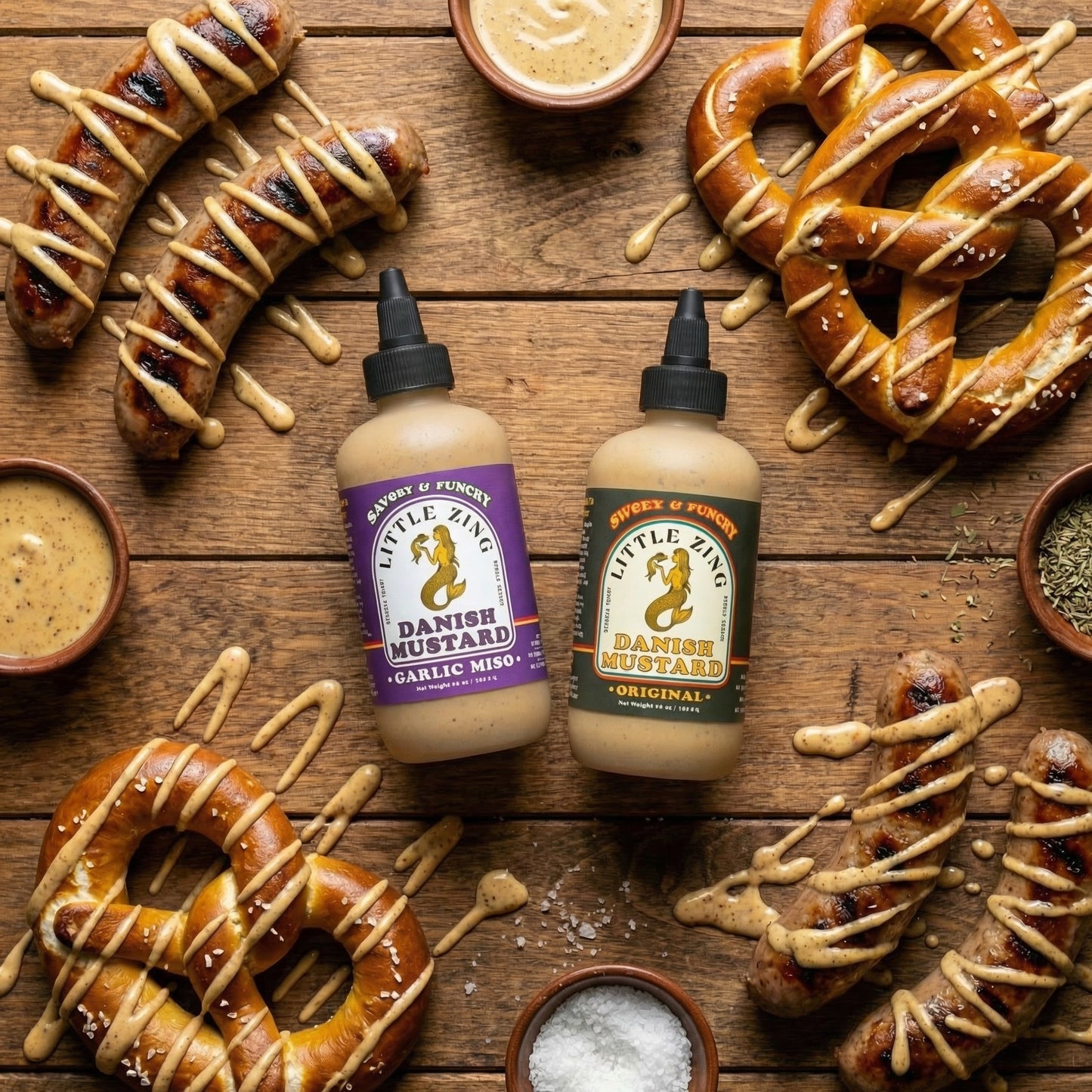 Original & Garlic Miso Sampler