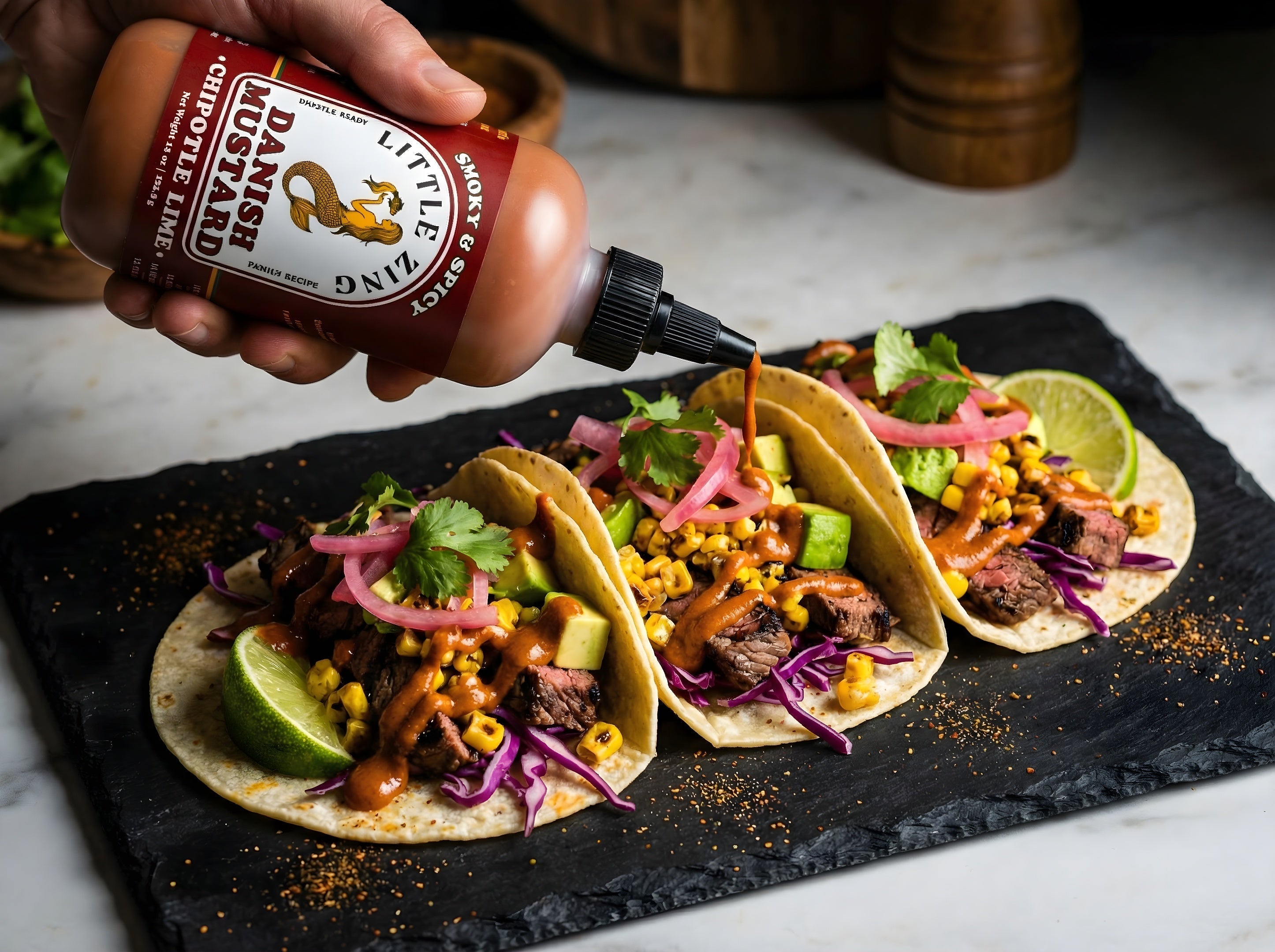 Chipotle Lime Chicken Tacos