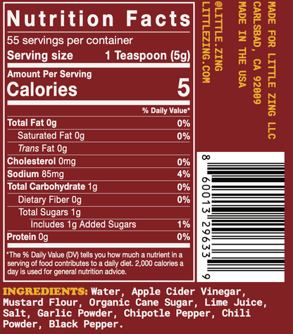 Chipotle Lime - 10 oz Squeeze Bottle